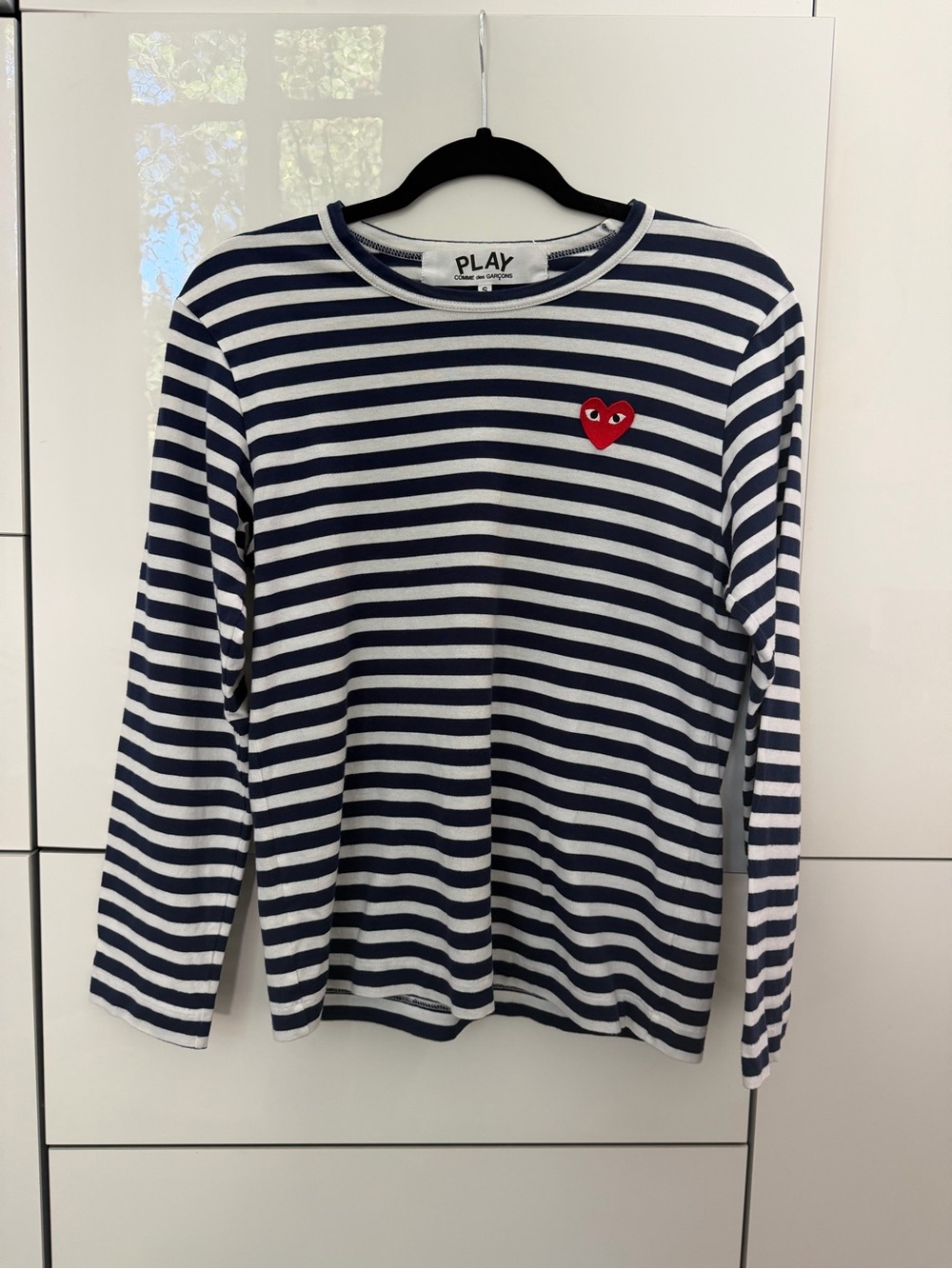 Comme des garçon long sleeve tee S